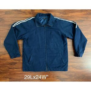 Hawk Blue Man Coat Jacket Size L